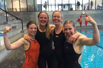 Trine, Katrine, Thea, Louise